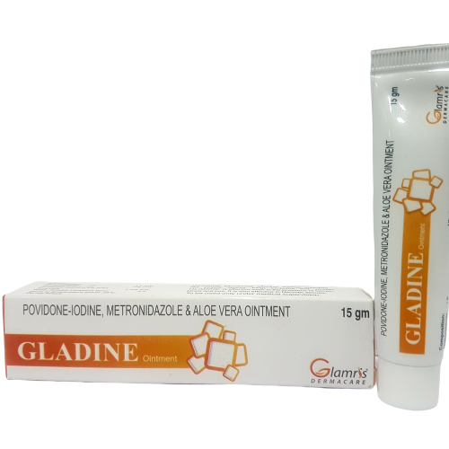 Povidone-Iodine Metronidazole & Aloe vera Ointment